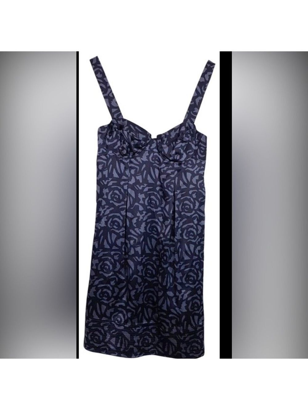 𝅺rebecca Taylor silk geometric patterned cocktail dress size 2